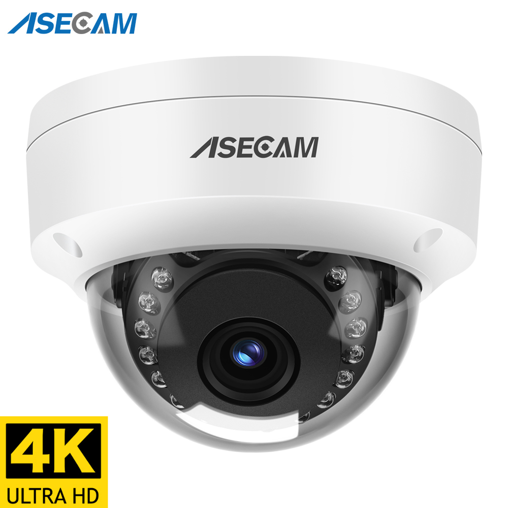 ASECAM POE 4K ONVIF камера видео наблюдения 8Мп