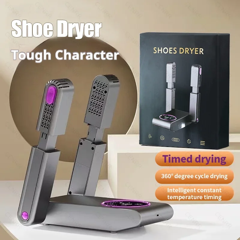 Electric Shoe Dryer Deodorizing Sterilizing 220v Korean Type Dryer Shoes Drying Heater Footwear Dryer With Heat Home Appaliance