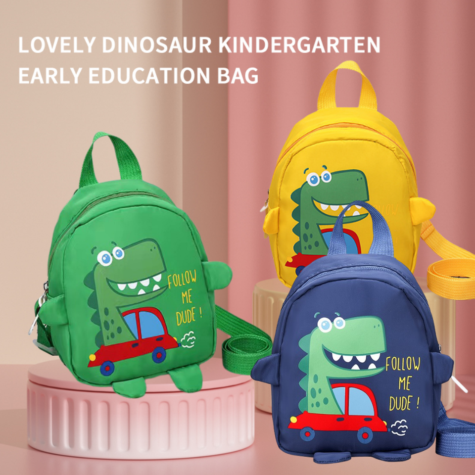1 PCS Crianças Dos Desenhos Animados Mini Dinossauro Mochila Anti Perdido Bolsa Escola Do Jardim de Infância Mochila