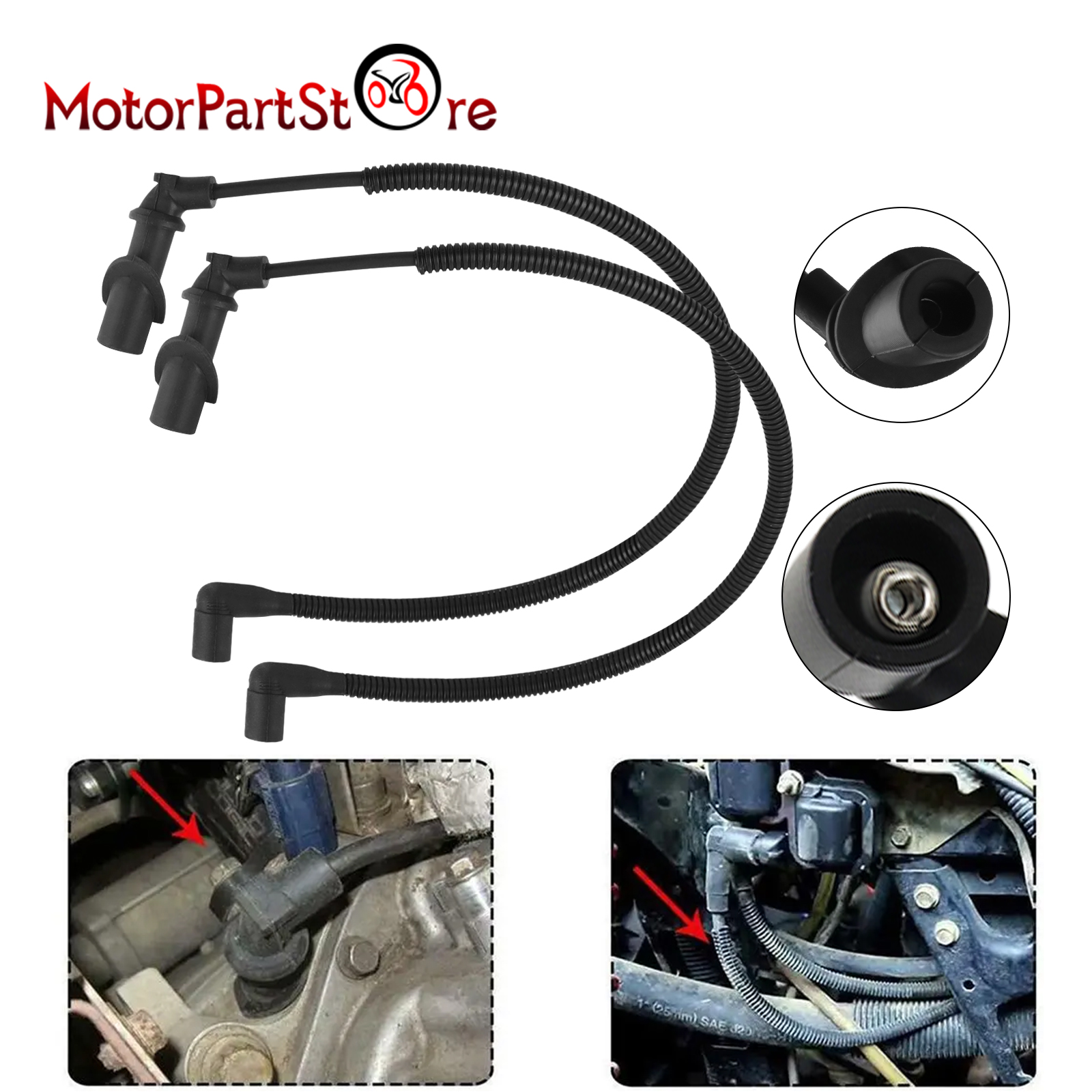 Bobine Bougiekap En Draad Voor Polaris Ranger Rzr 800 Polaris Sportman 800 Militaire Ranger Bemanning Ranger Xp 700 800