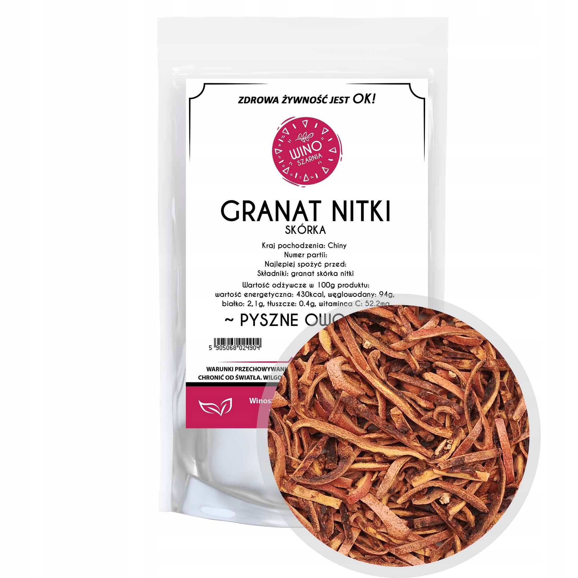 Piel de granada con Nites-20g, frescura y sabor de la mejor calidad!