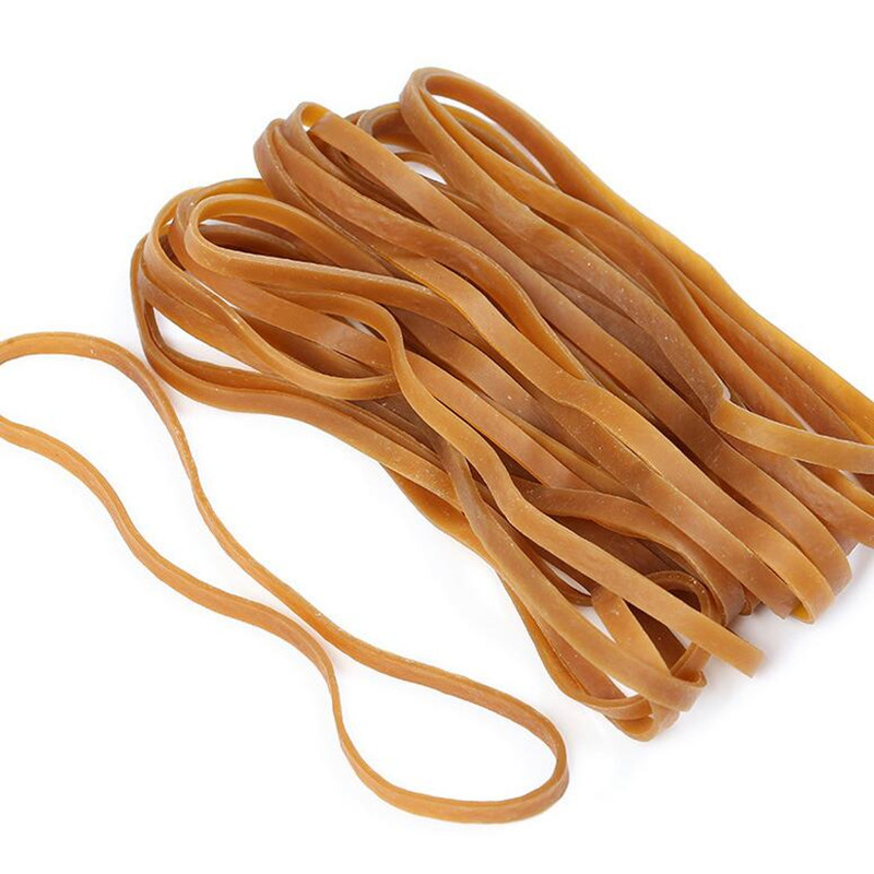 Grandes Bandes artificiel astiques de Bureau, 127x4mm, 50 Pièces ,Élastiques de bureau