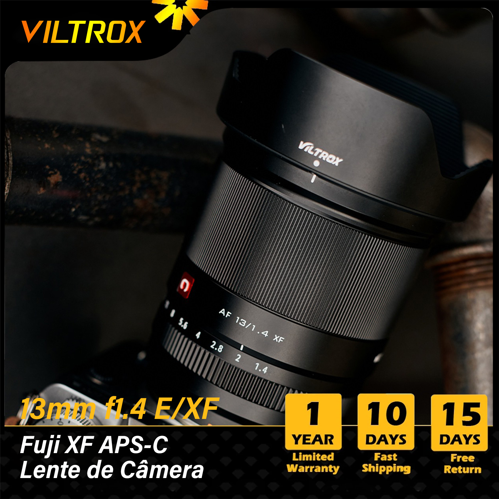 Objectif Viltrox 13mm F1.4 pour monture Sony E, objectif ultra grand angle à mise au point automatique, objectif Sony pour appareils photo A6600 A6000 ZV-E10 A7III A7RIII