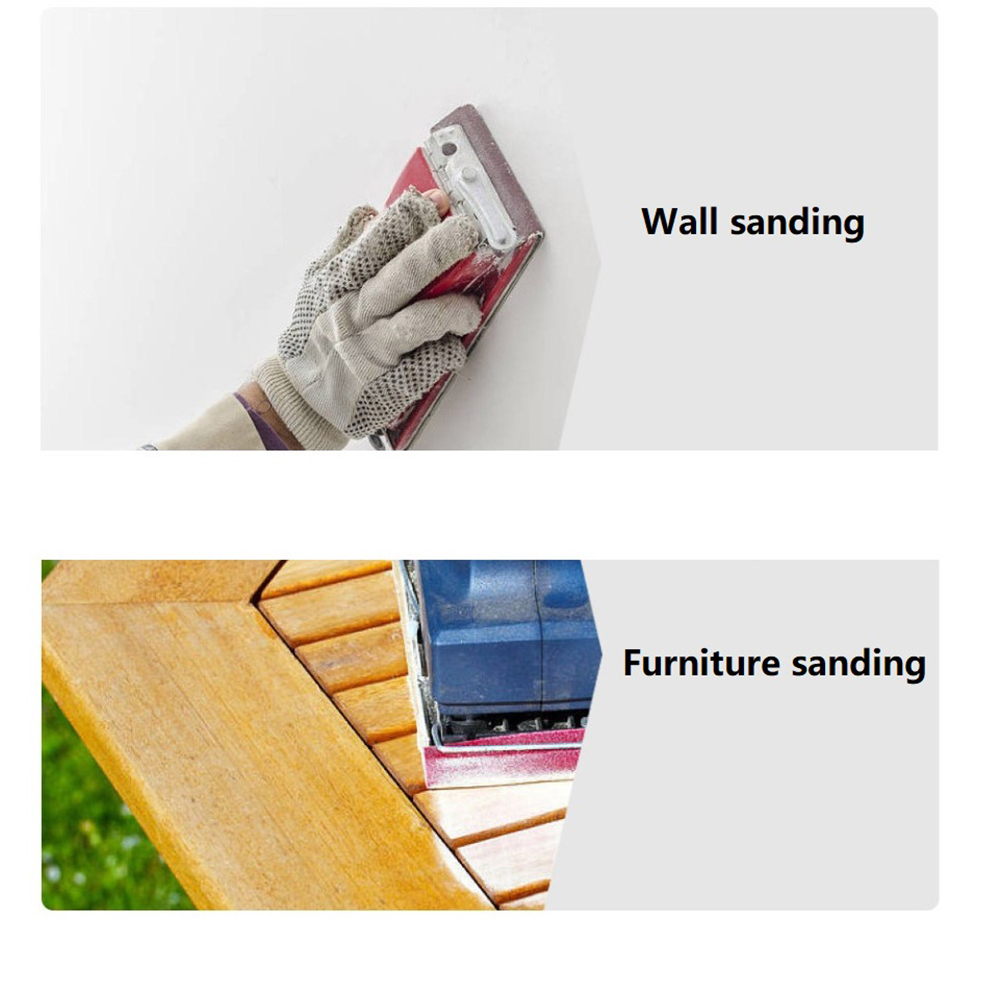 Kualitas Tinggi Baru Tangan Sander Amplas Pemegang Kayu 180*85*30Mm Busa Menangani untuk Drywall Ringan