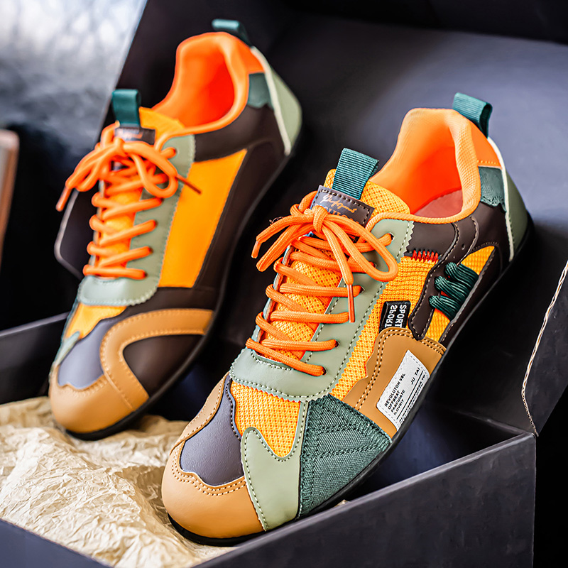 Chaussures de sport de loisirs simples, légères et confortables pour hommes de grande taille Four Seasons – tendance, polyvalentes, durables de haute qualité B