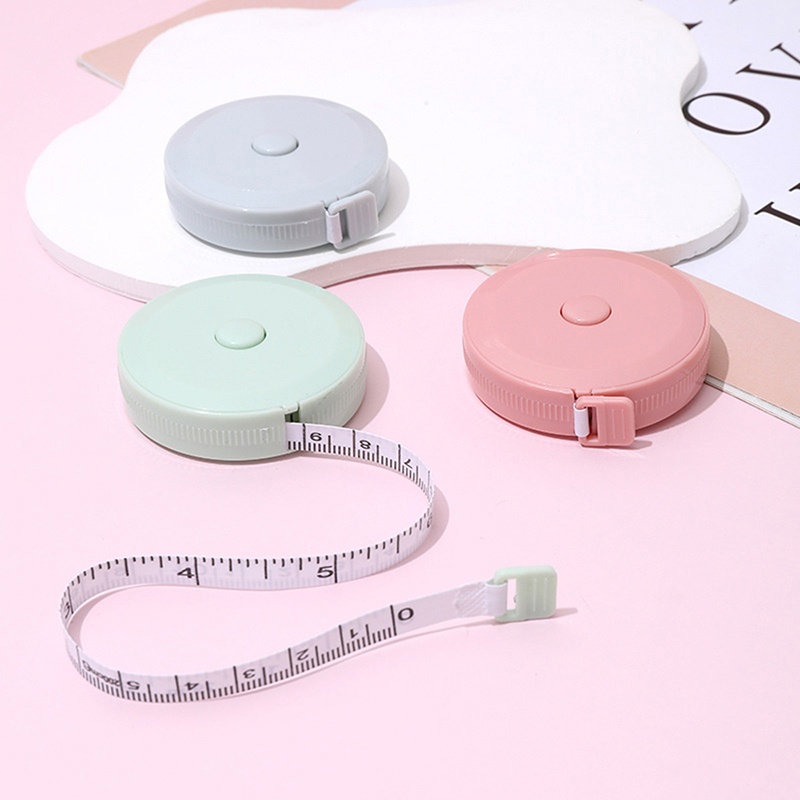 Ruban à mesurer souple, Mini règle en plastique, rouleau de ruban, mesure précise pour bricolage, accessoires de fabrication de bijoux, outil d'artisanat en résine