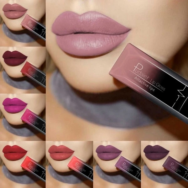 Beste lipmake-up 17-kleuren sexy matte langdurige lipgloss vloeibare lippenstift lipcrème