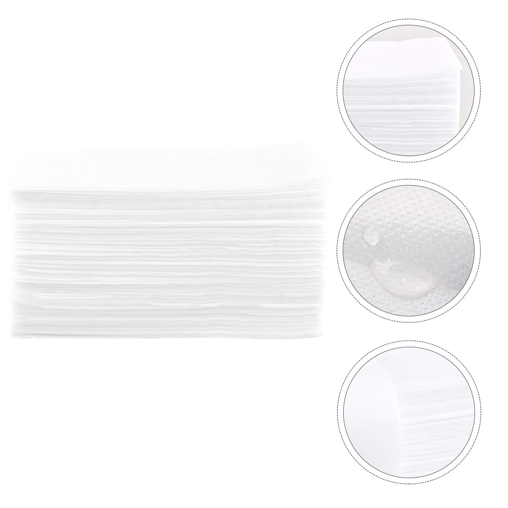 100Pcs Waterproof Oil Proof Non Woven Feet Bath Towel Soft Comfortable Disposable Foot Towel for Spa Salon Home Beauty Care