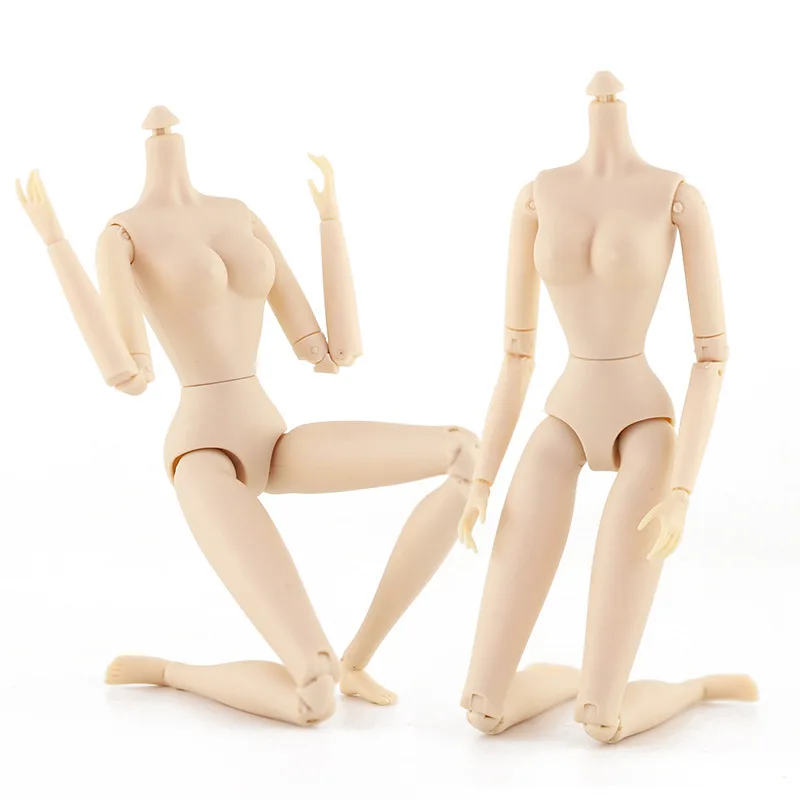 Cuerpo articulado de 28cm de altura para muñeca de 30cm, 28 articulaciones, cuerpo femenino móvil, juguetes para niñas para niños