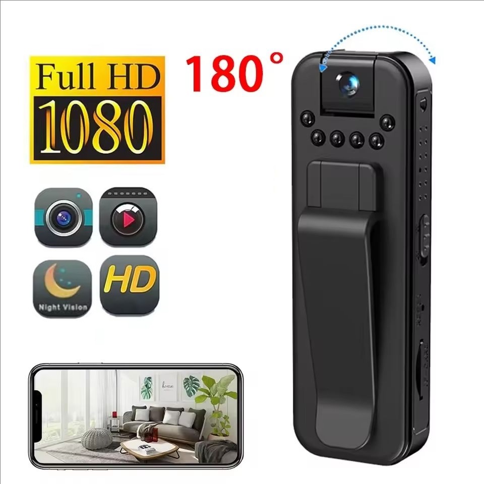 1080P HD Mini caméra Portable petit enregistreur vidéo numérique caméscope de Surveillance Vision nocturne vidéo Police BodyCam infrarouge