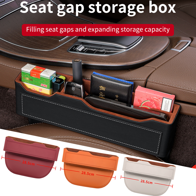 Nieuwe Upgrade Auto Seat Gap Organizer Opbergdoos Zak Multifunctionele Universele Portemonnee Sleutels Kaart Beker Telefoonhouder Auto Accessoires
