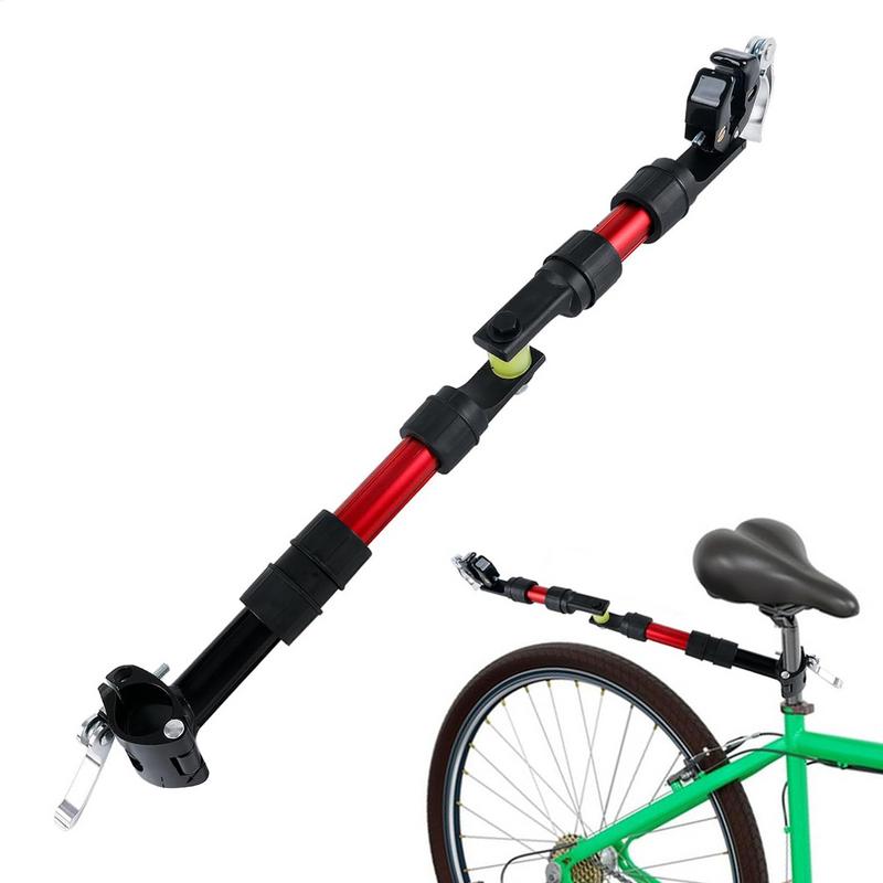 Przyczepka do przyczepy rowerowej Złączka do przyczepy Alloy Adapter rowerowy Akcesoria Obrót o 270 stopni dla dzieci Cargo Outdoor Pet