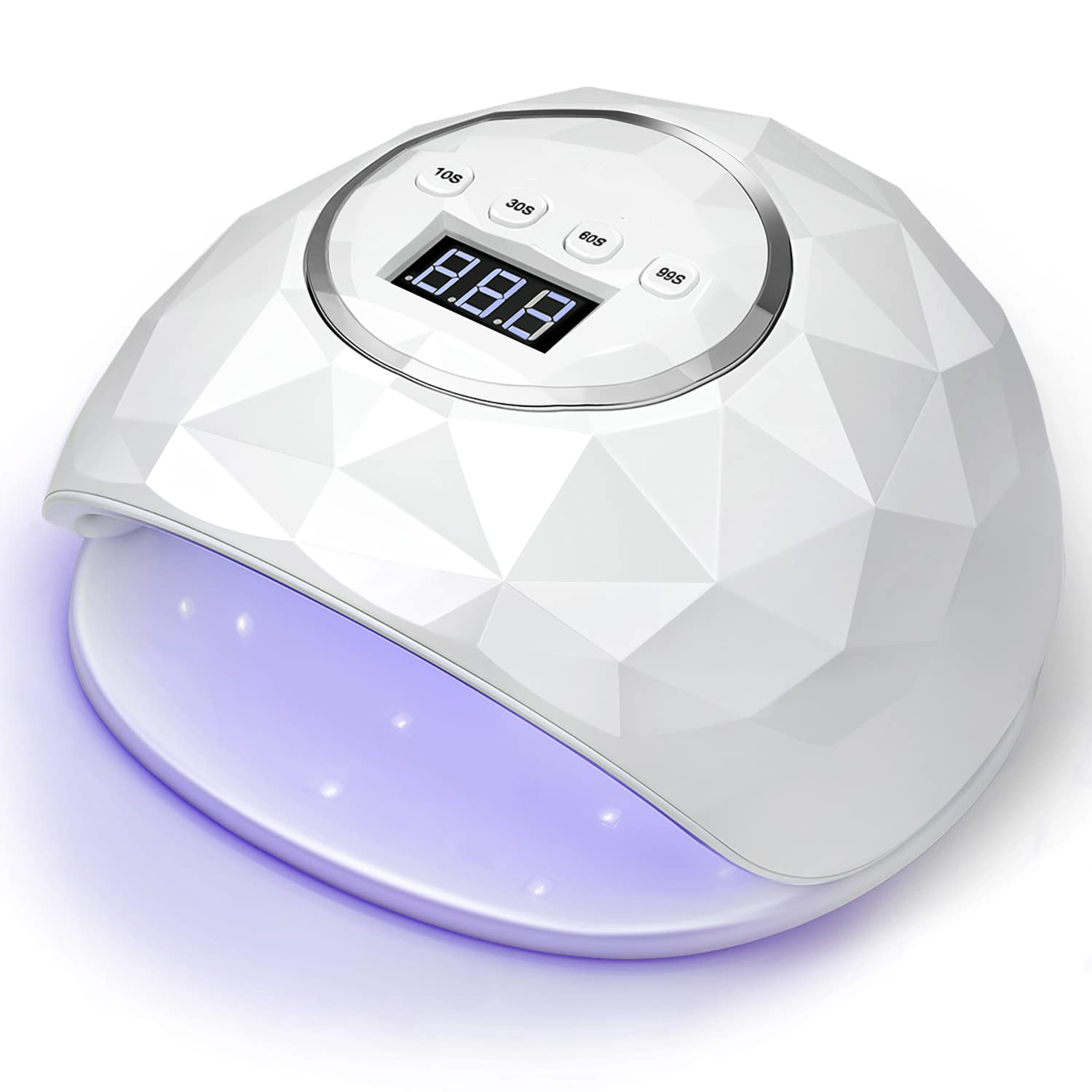 Lampa UV LED do suszenia paznokci Lampa do manicure z funkcją pamięci Wyświetlacz LCD Profesjonalna lampa LED do paznokci Narzędzia do salonu paznokci