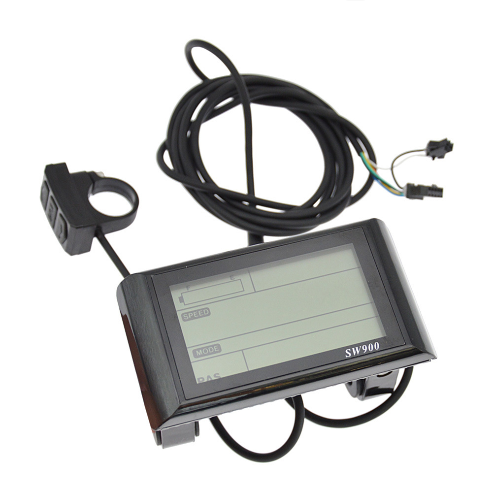 Elektryczny miernik prędkości roweru Wyświetlacz LCD Miernik kontroli prędkości Akcesoria do modyfikacji roweru
