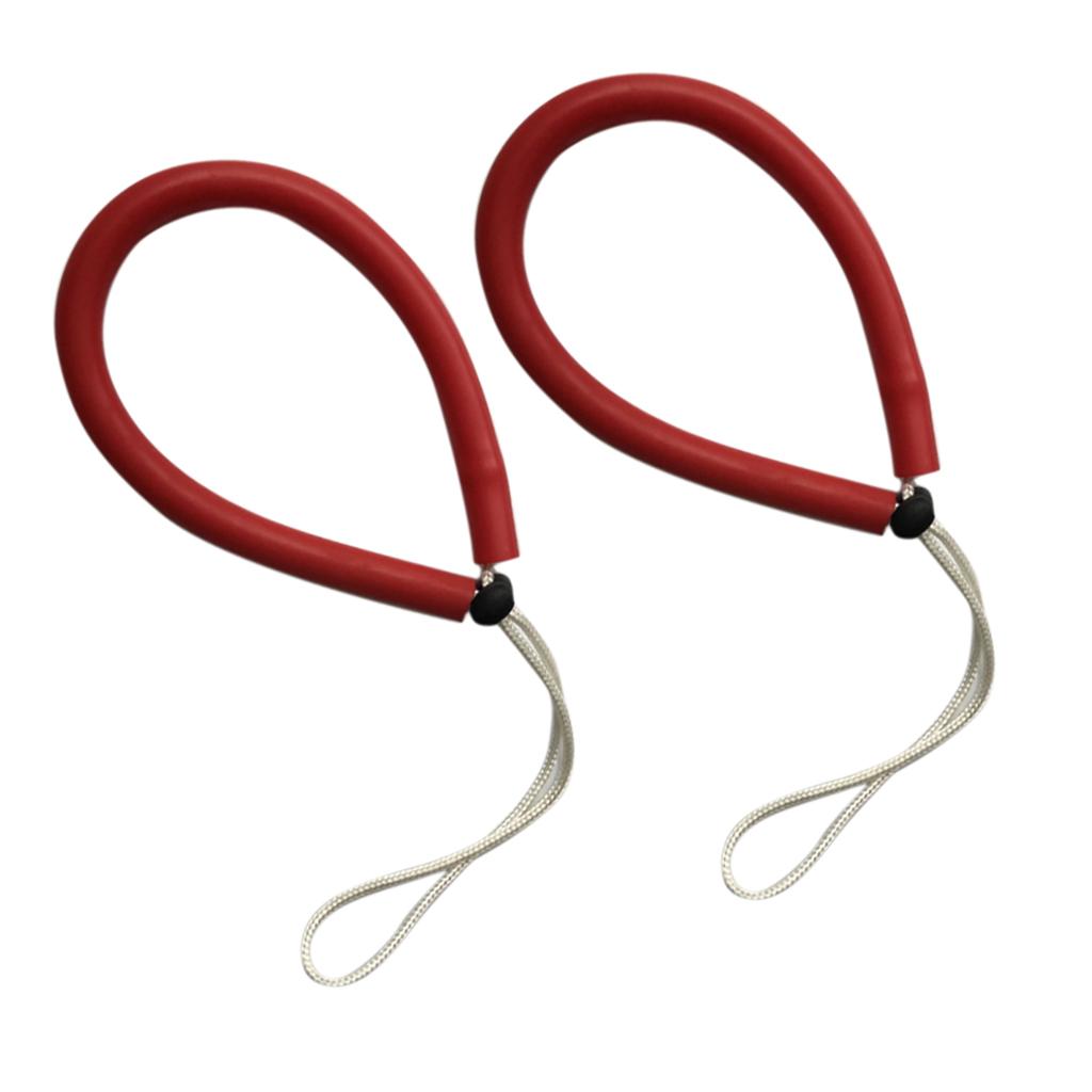 Correa de muñeca de mano para buceo y snorkel, 2 piezas
