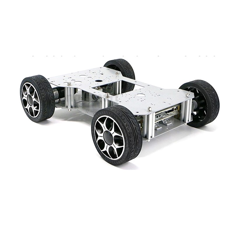 10กก. โหลด4WD หุ่นยนต์รถบิ๊กแอคเกอร์แมนตัวถังโลหะเข้ารหัสมอเตอร์รถถัง RC สำหรับของตกแต่งงานปาร์ตี้หุ่นยนต์ตั้งโปรแกรมได้สำหรับราสเบอร์รี่