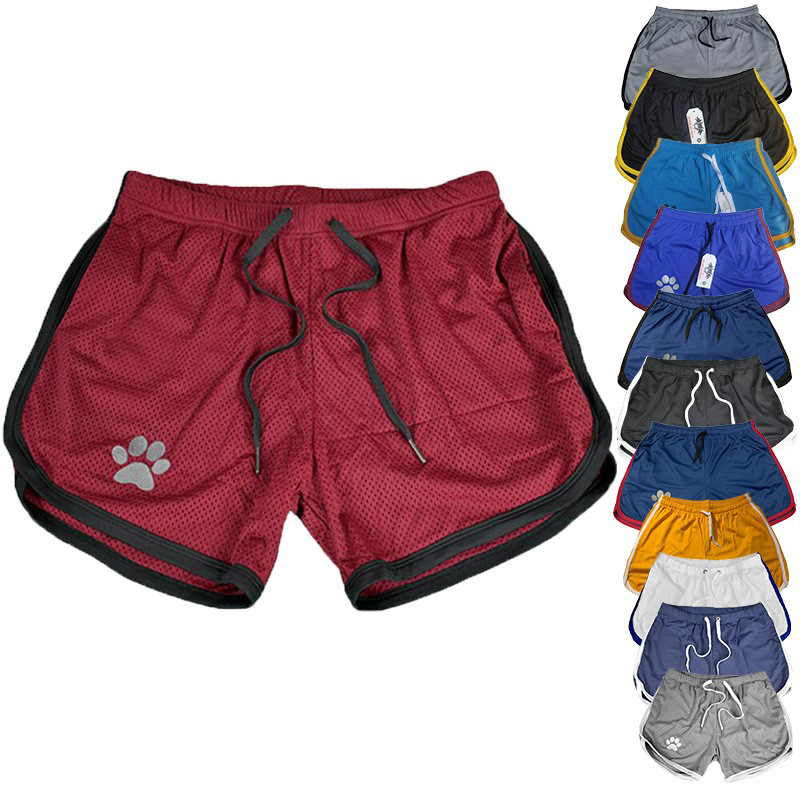 Short de sport pour hommes, short de musculation, de course, de sport, de Jogging, d'entraînement, d'été, en maille respirante, pantalon de survêtement pour hommes