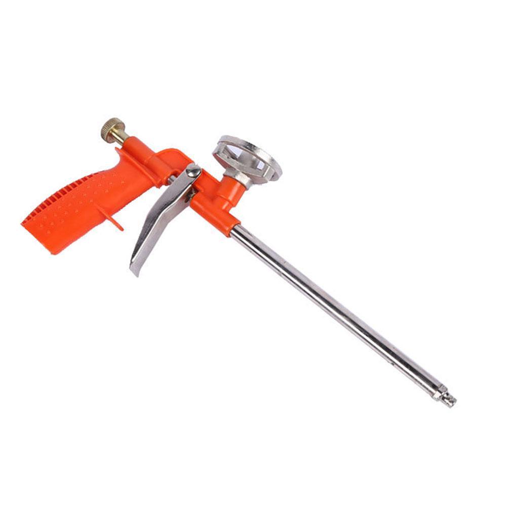 Pistola de pulverização expansível de espuma, pistola de cola a jato de espuma, metal, gatilho de poliuretano, bomba selante, ferramenta de calafetagem para renovação de casa