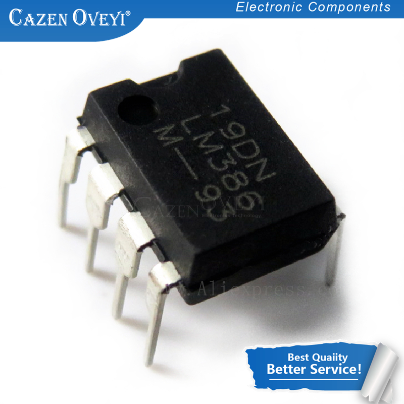 10 unids/lote LM386 LM386N LM386M LM386L = 386D JRC386D NJM386D o amplificadores bajo VLTG AUDIO PWR AMP DIP-8 nuevo original en Stock