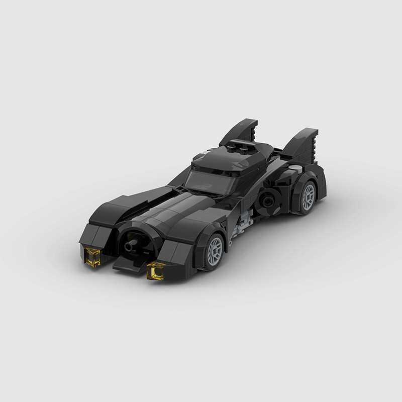 204PCS 1989 รถ Batmobile V2 Racing การวิเคราะห์รถ Building Block Super Race อิฐไอเดีย Hero ภาพยนตร์ค้างคาวของเล่น XMAS ของขวัญ City