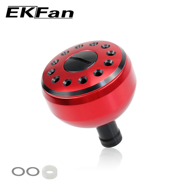 EKFan 32/35/38 MM Aluminium Legierung Angeln Griff Knopf Für D/S Baitcasting Angelrolle Rocker Angeln Zubehör