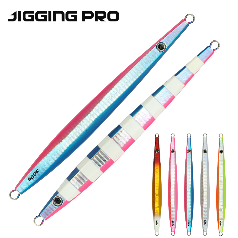 Металлические джиги Jiggingpro 300г 400г для глубоководной рыбалки, приманки для морской рыбалки, джиги для медленной ловли