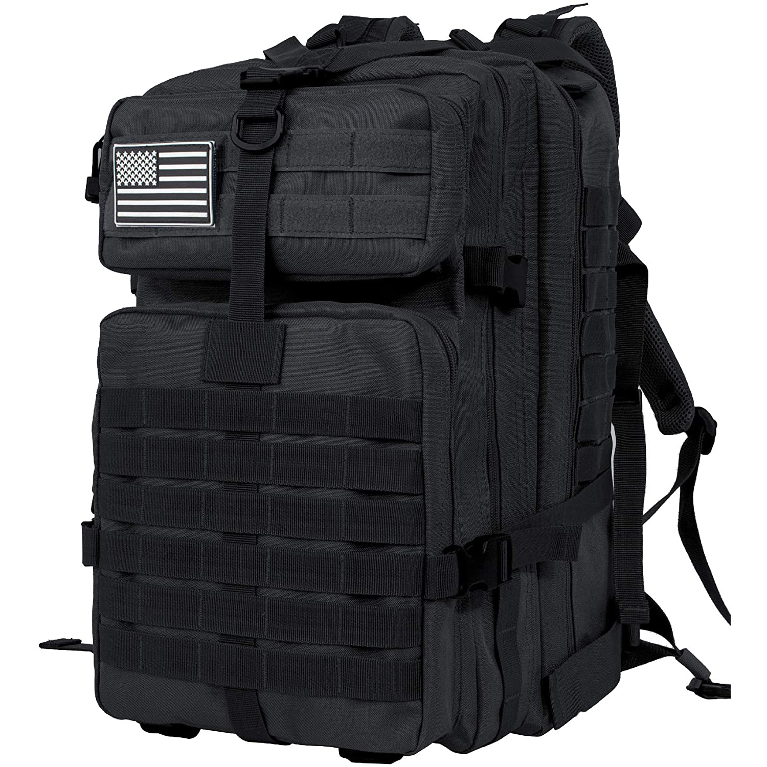 30/45L Man กระเป๋าเป้สะพายหลังยุทธวิธี HkingTraveling กระเป๋า Survival กลางแจ้ง 3P Assault Pack EDC Molle Pack สําหรับ Trekking การล่าสัตว์กระเป๋า