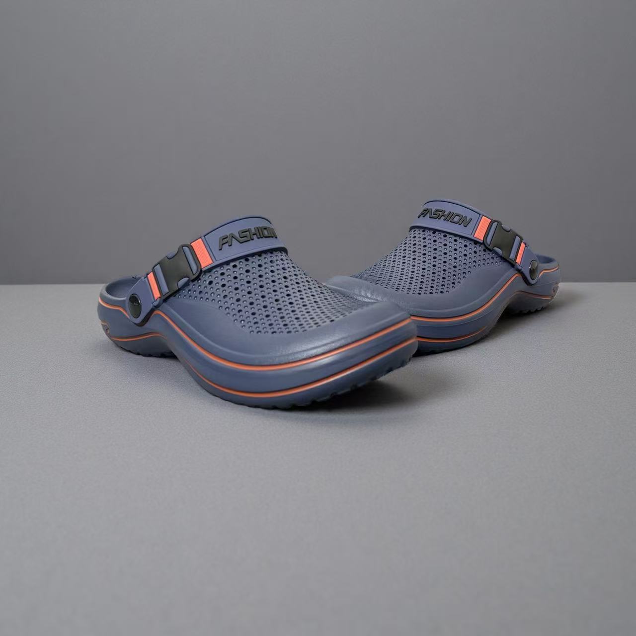 Men's Fashion Blue Clogs: Lightweight & Breathable – Garden, Beach, Daily Use | Durable EVA