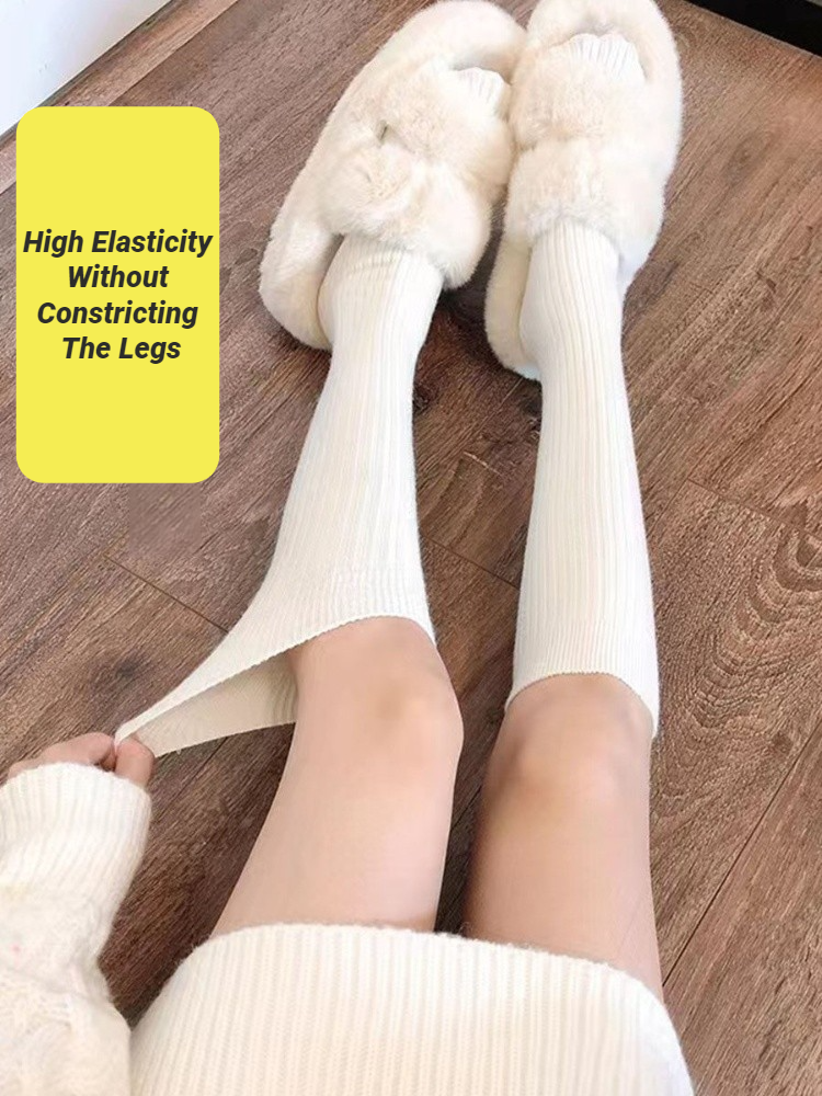 1/3 paires de bas de couleur unie pour femmes, chaussettes décontractées à la mode, simples, style JK, douces, confortables, absorbant la sueur, respirantes