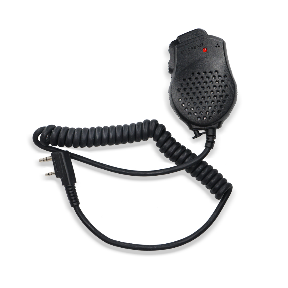 Micrófono Original con altavoz de UV-82 con enchufe PTT K Dual para Baofeng BF UV-82 UV-82Plus GT-5TP Walkie Talkie BF-UV82 Radio bidireccional