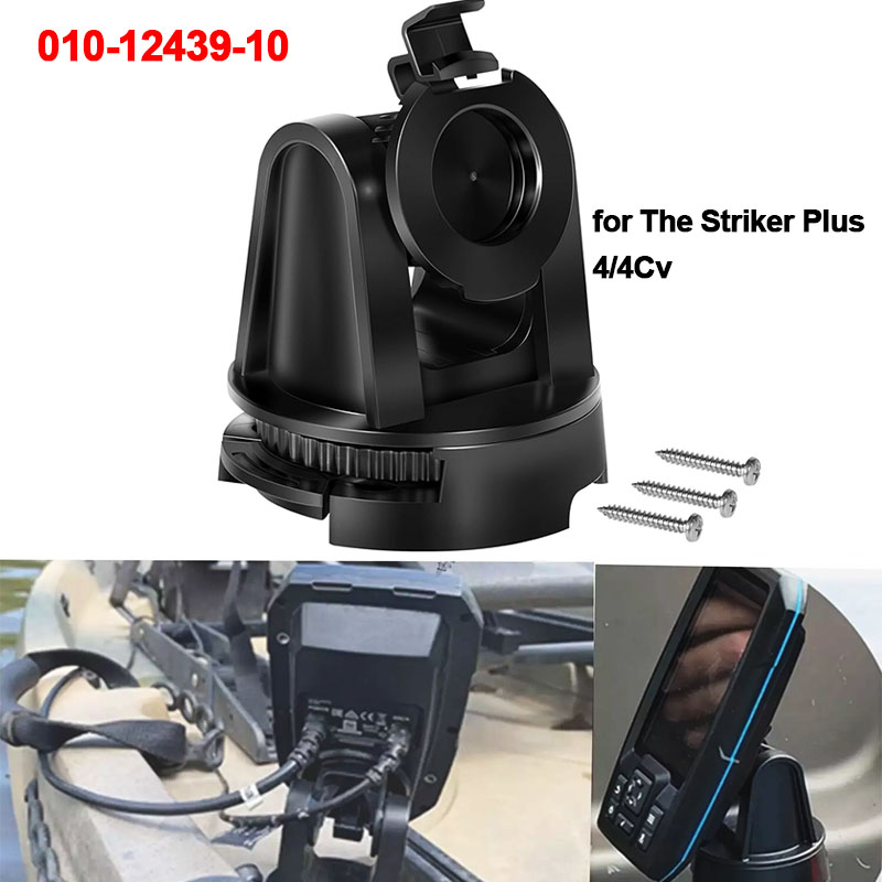 010-12439-10 Tilt/Swivel Mount for Garmin Striker 4/Plus 4/4Cv, Kayaking, Boating and Stand-Up Paddle Board Accessories