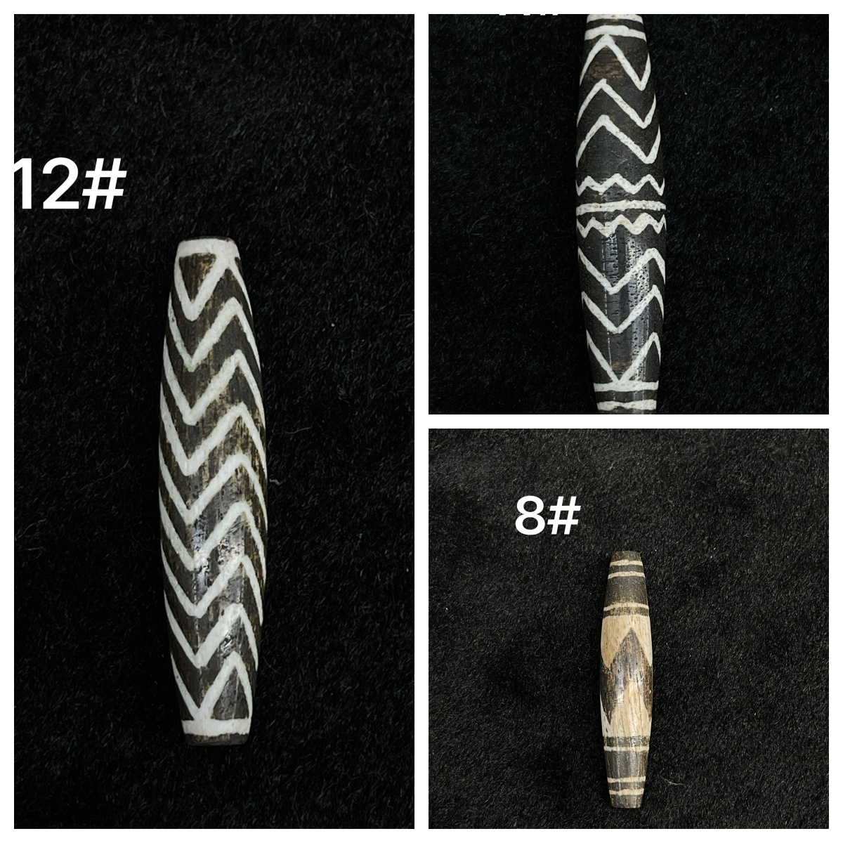 1 ชิ้น/ล็อตธรรมชาติ Buntik Dzi Cultural Heritage Fossil ไม้วัสดุโบราณ totems 59 ~ 79 มม.สไตล์ชาติพันธุ์ที่แปลกใหม่ลูกปัด Amulet Unisex