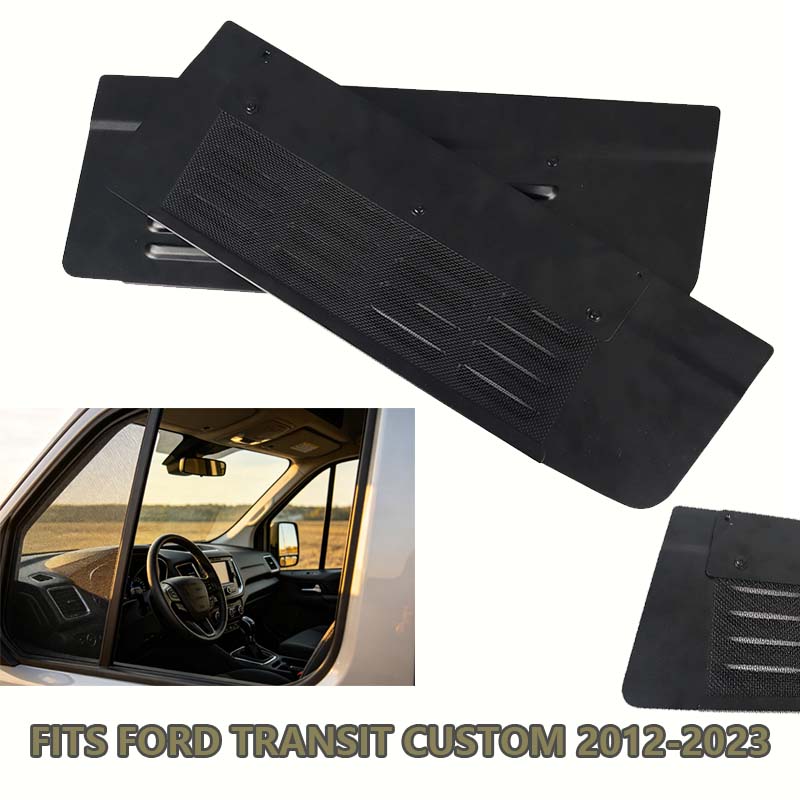 FRONT CAB WINDOW AIR VENTS CAMPER VAN LEFT and RIGHT For FORD TRANSIT CUSTOM 2012-2023