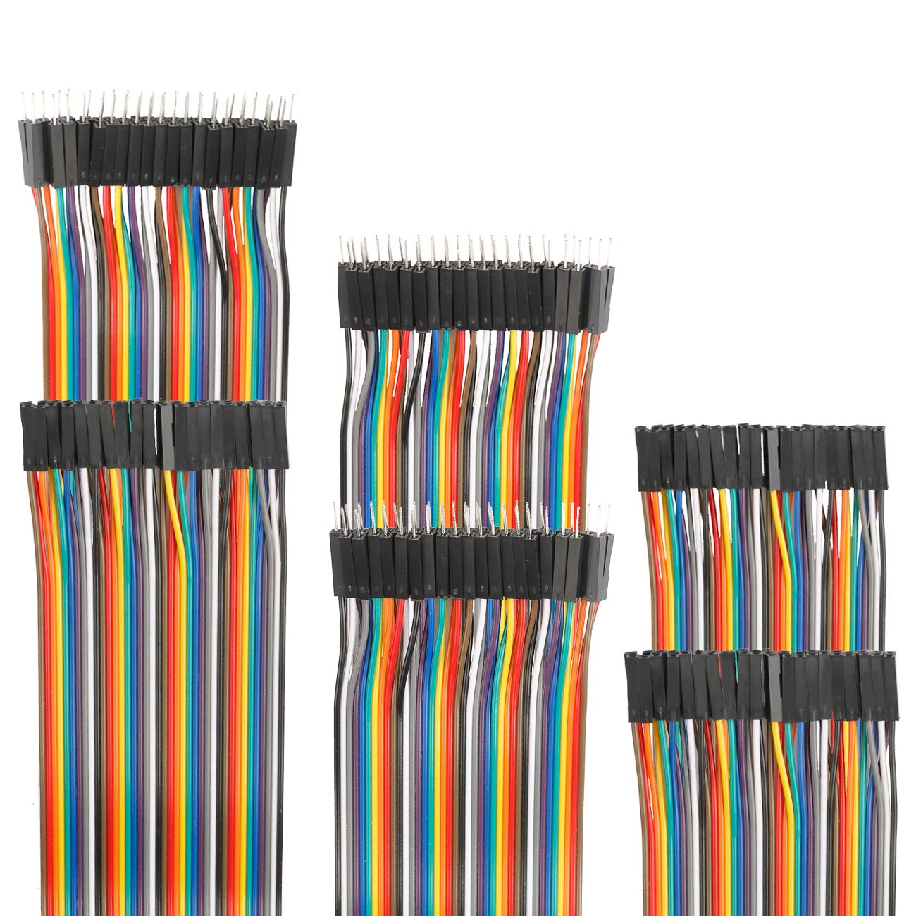 120PIN สาย Dupont Line 10 ซม.ชายชายหญิงหญิงชายหญิงจัมเปอร์ Dupont สายไฟสําหรับ PCB DIY ชุด
