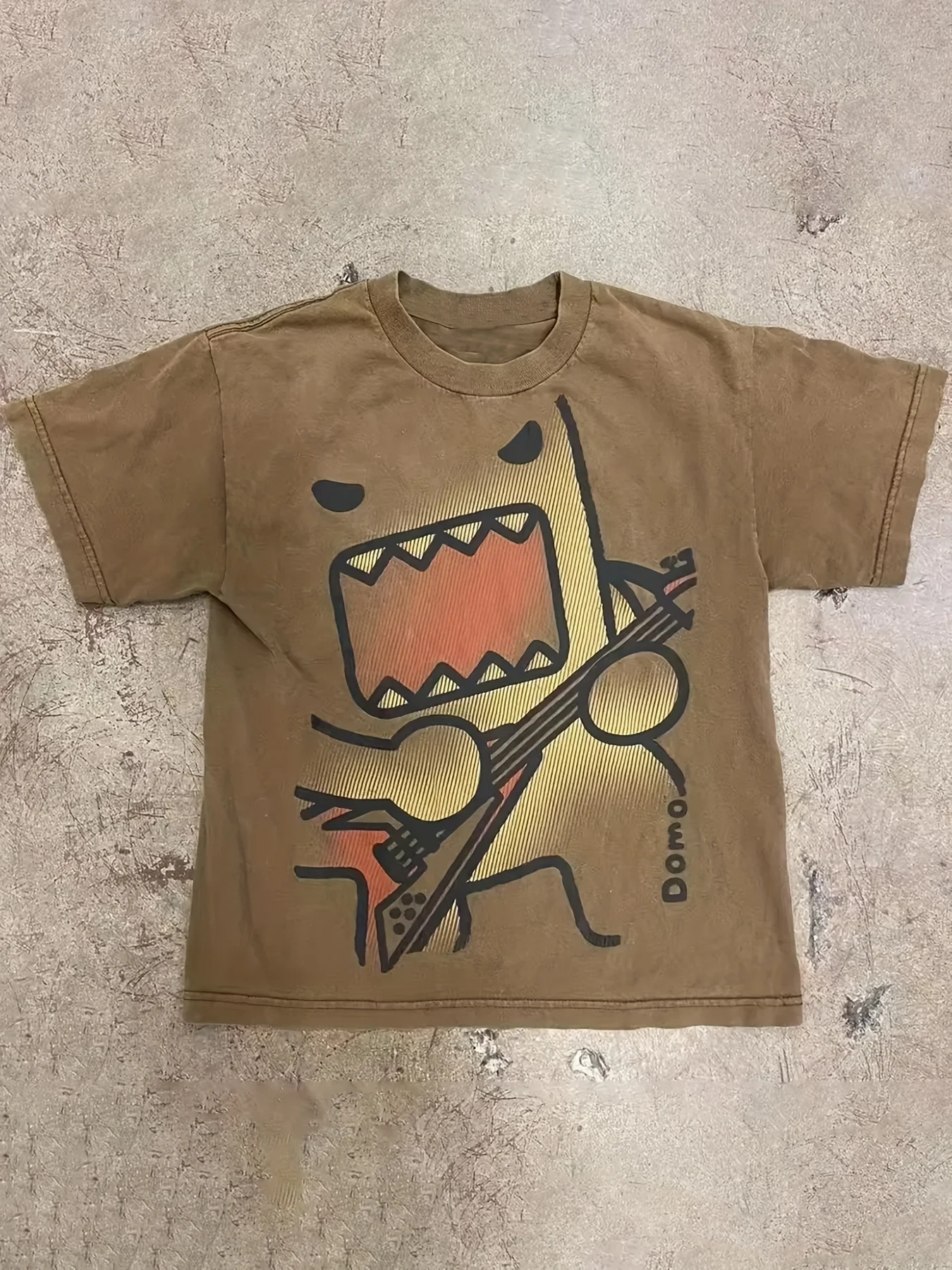 T-Shirt Y2K Sommer-Outfit Neues Bedrucktes T-Shirt Amerikanischer Trend Kurzärmeliges Street Hip-Hop Retro Future Lockeres Oberteil
