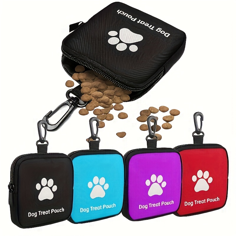 1 Stück Hundetrainings-Leckerli-Tasche mit Reißverschluss – tragbare Haustier-Snack-Tasche mit Reißverschluss, auslaufsicheres Design – für Hundebesitzer, Trainer