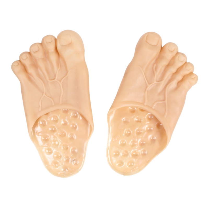 Simulatie Grote Teen Slippers Grappige Teen Slippers Vijf Vinger Teen Schoenen Voor Halloween Feesten En Maskerade Partijen