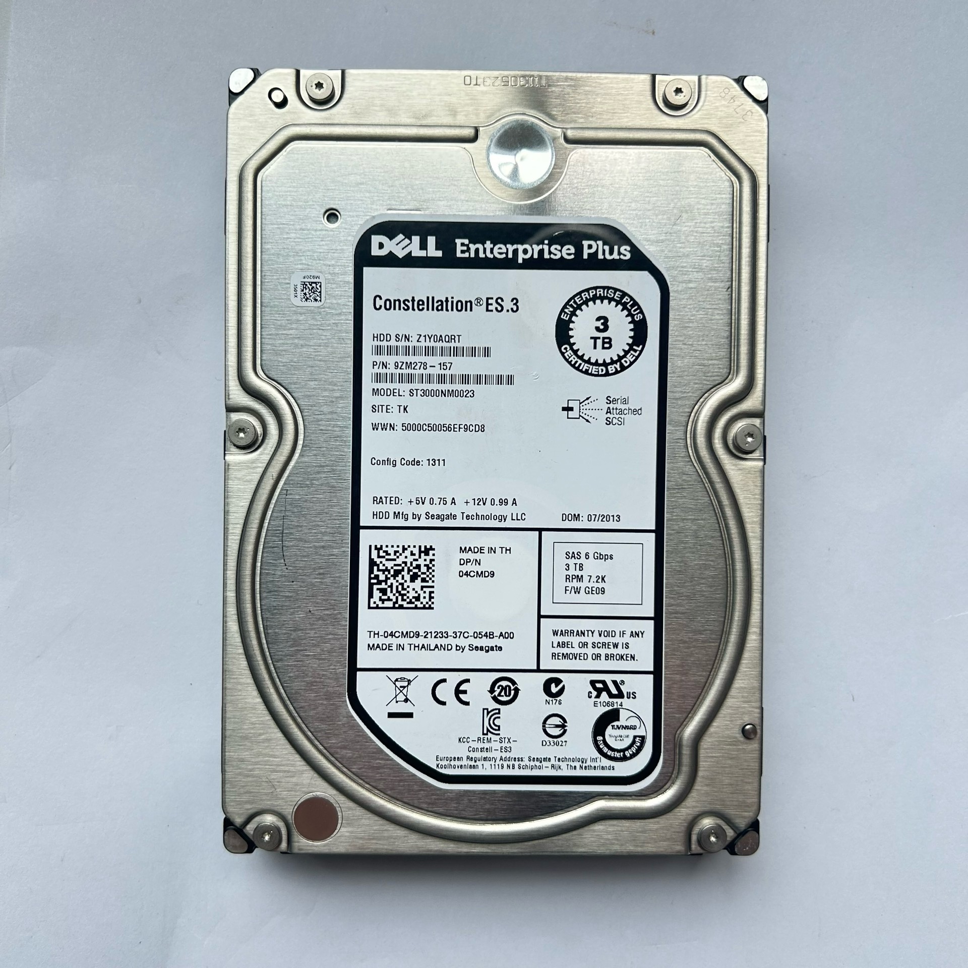 Famous Brand ST3000NM0023 04CMD9