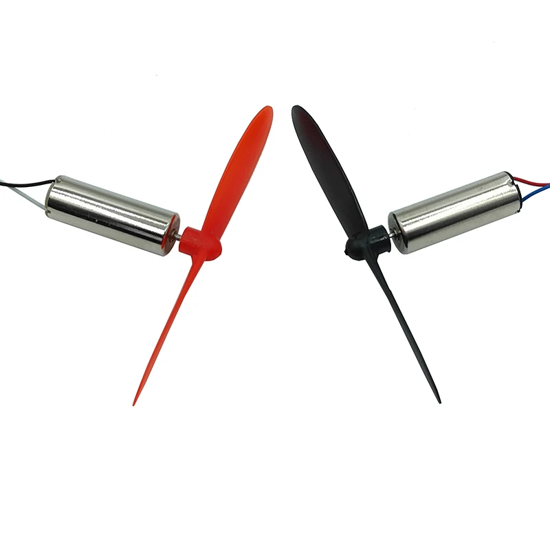 2 unids/lote DC 3,7 V 716 720 8520 Mini motores sin núcleo modelo de avión planeador pequeño de cuatro ejes DIY coche y barco motor de alta velocidad