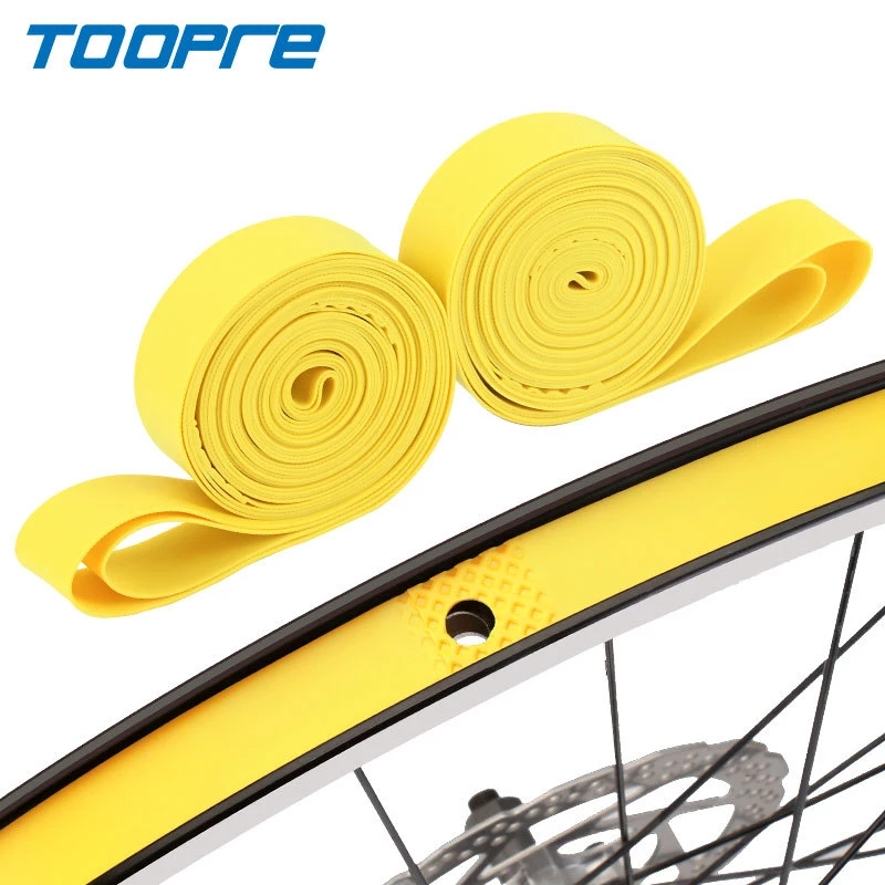 1 Par (2 Piezas) de Cintas de Protección para Llantas de Bicicleta, PVC Premium, para Bicicleta de Montaña, Carretera, Plegable, Cubierta para Neumáticos de 26, 27.5, 29, 700c Pulgadas
