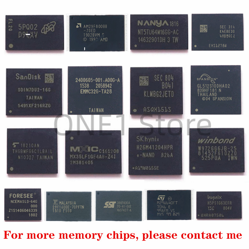 1PCS/lot New original K4RAH165VB-BCQK DDR5 single 2G * 8 16Gb memory BGA106 , chip IC  Electronic component chip