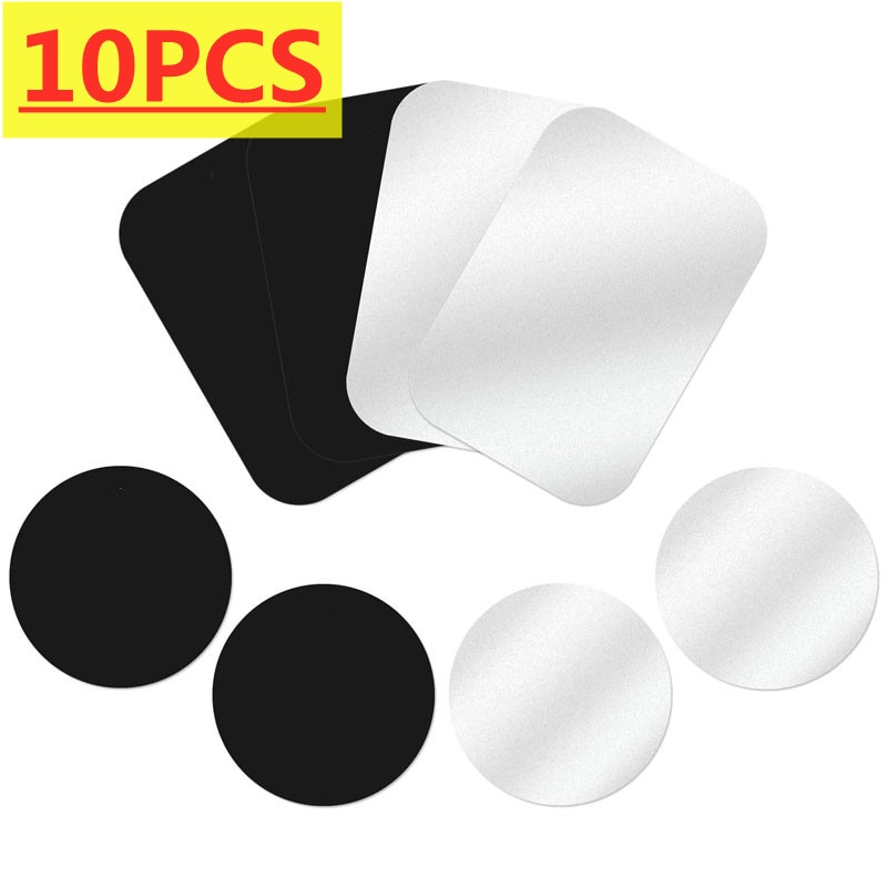Dünne Metall Platte Disk Für Magnetische Auto Telefon Halter Eisen Blatt Aufkleber Disk Für Magnet Tablet Schreibtisch Telefon Auto Ständer Halterung Runde