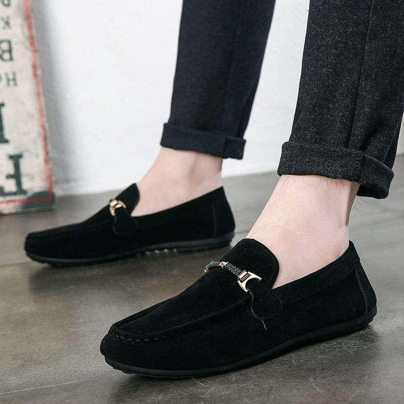 ฤดูร้อนใหม่อินเทรนด์รองเท้าผู้ชายคุณภาพสูงนุ่มLoafersรองเท้าแตะหนังนิ่มรองเท้าสบายๆกลางแจ้งเดินผู้ชายรองเท้าZapatos