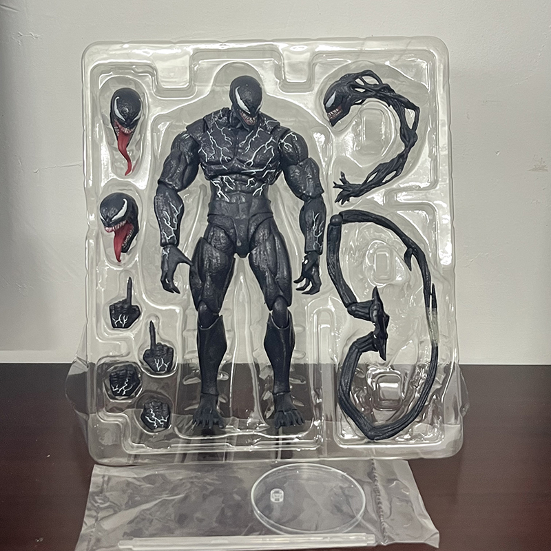 Venom 2, Venom: Let There Be Carnage, экшн-фигурка, модель игрушки, подвижная кукла, коллекция, новогодний подарок для ребенка