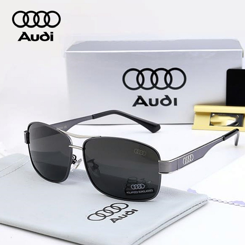 Gafas polarizadas de alta gama para coche AUDI, para AUDI Q3 Q5 Q7 Q8 A3 A4 A5 A6 A7 A8 RS3 RS4 RS5 S3 S4 S5 TT, gafas de sol antideslumbrantes para conductor