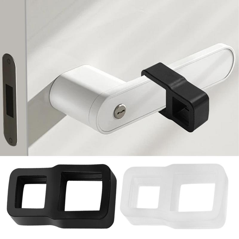 1PC Silicone Door Handle Crash Pad Wall Protectors Furniture Fittings Door Stopper Anti-damage Doorstop Door