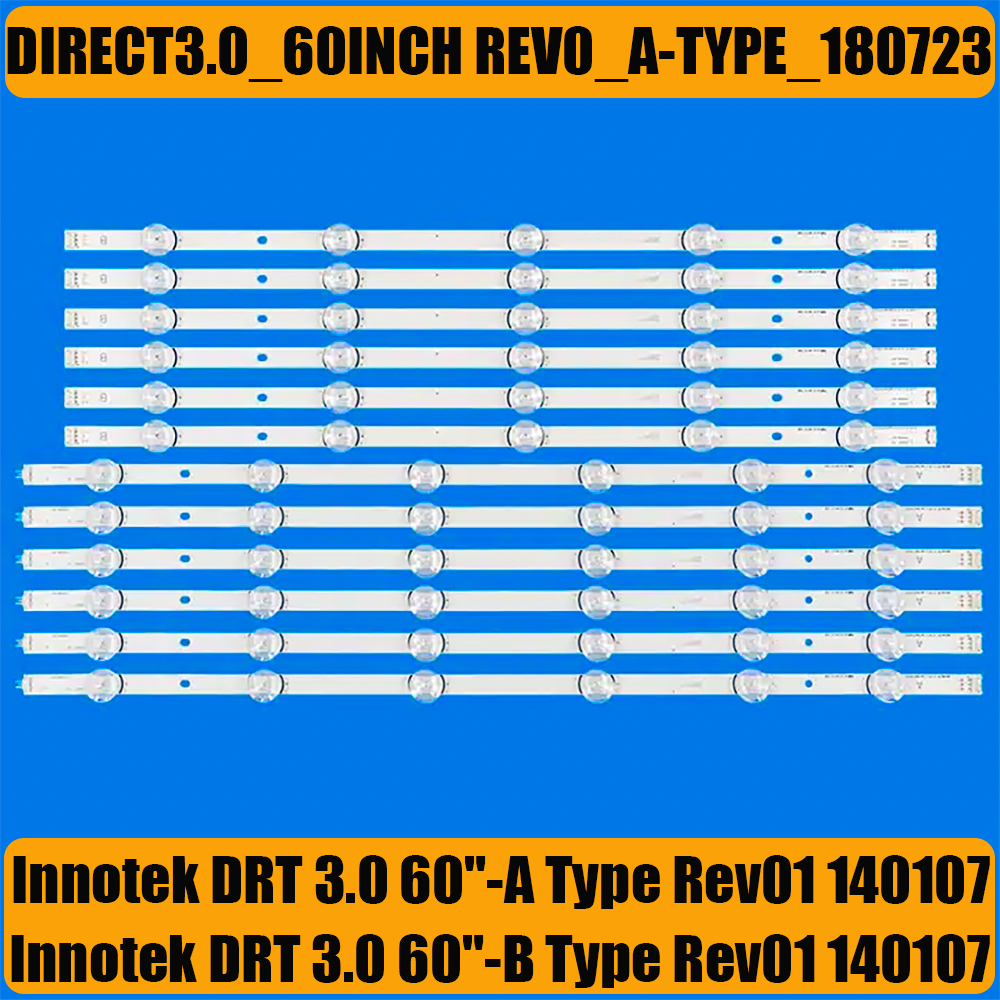 Retroiluminación LED DRT 3,0 60 pulgadas tipo A B para 60LB5620 60LY340C 60LF6090 60LB6100 60LB5900 60LB6000 60LB6300 60LB7100