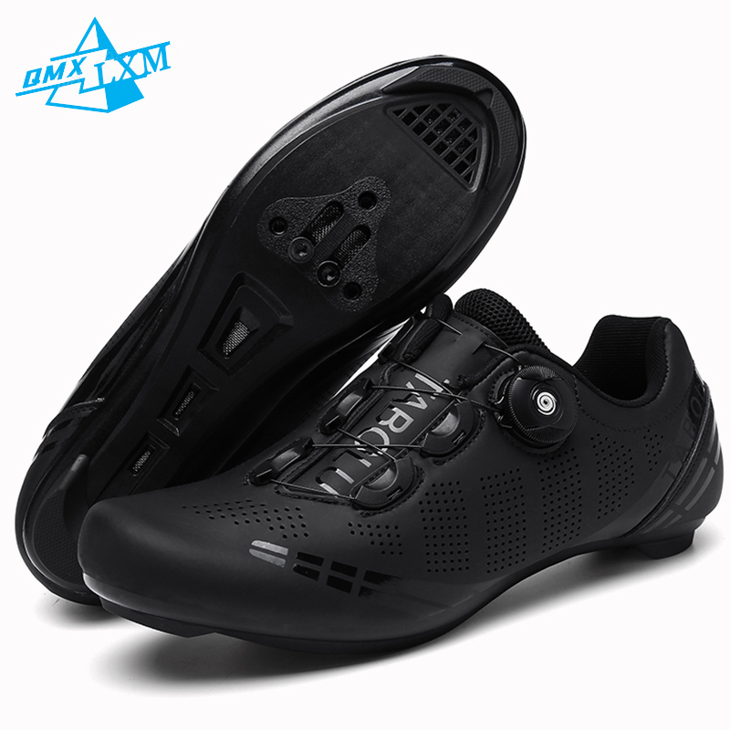 LiXingMing รองเท้าขี่จักรยานจักรยานผู้ชาย Racing การประกวด Self-Locking ความเร็วจักรยานรองเท้าผ้าใบผู้หญิง SPD Cleats รองเท้าขี่จักรยาน