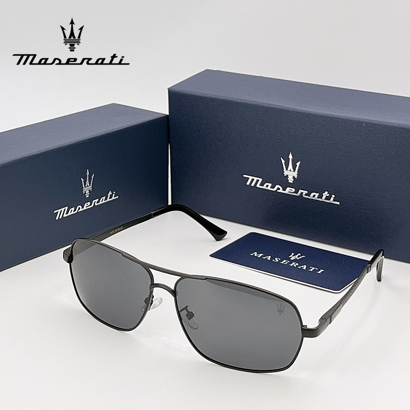 Kacamata Terpolarisasi UV400 Kelas Atas Mobil MASERATI untuk Kacamata Hitam Berkendara Quattroporte Ghibli Mc20 Mcpura GT Levante GranCabrio Grecale