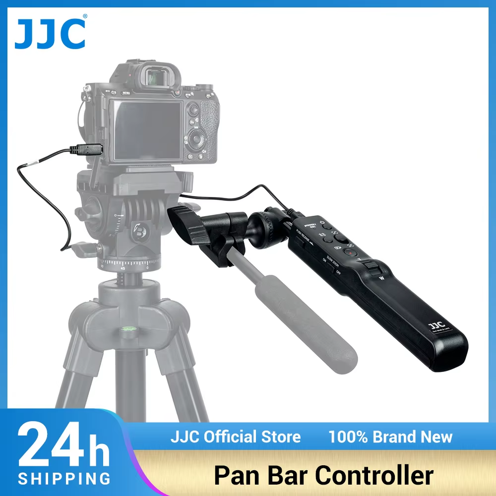 Wielofunkcyjny pilot JJC Pan Bar do kamery/kamery Sony z terminalem Multi/LANC i kamerą Canon z terminalem LANC